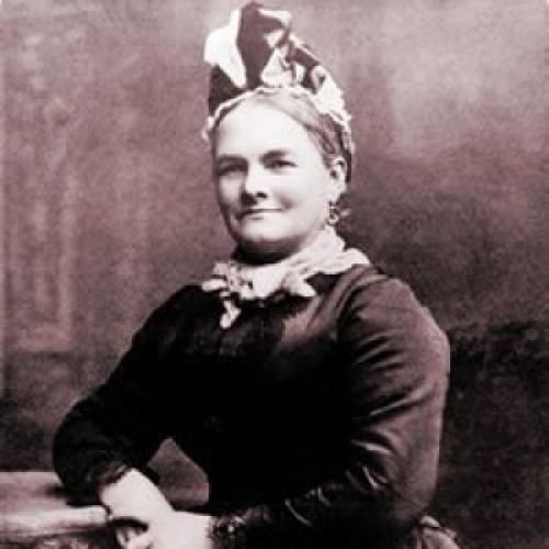 A sepia portrait of Elizabeth Botham, founder of the bakery in 1865